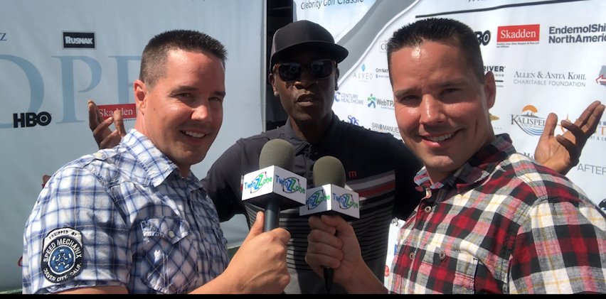 Don Cheadle at George Lopez Charity Golf Tournament